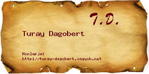 Turay Dagobert névjegykártya